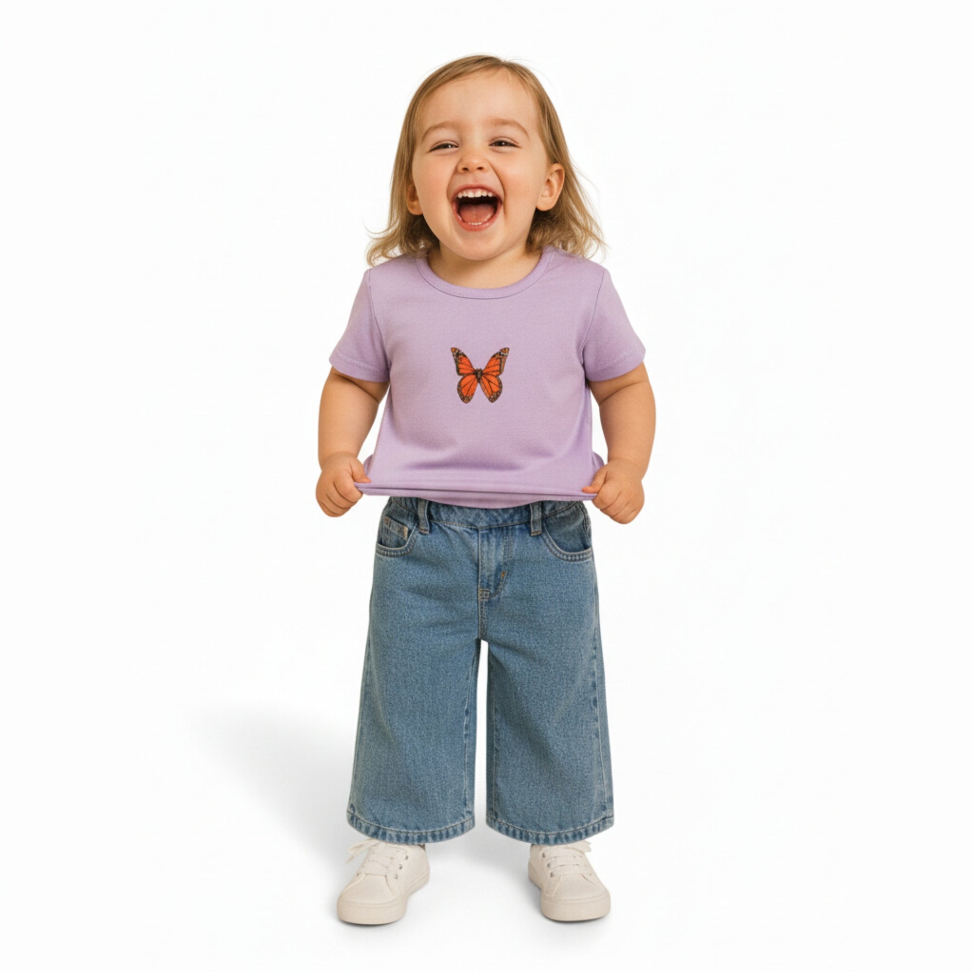 Polera Dulce Mariposa | Lila