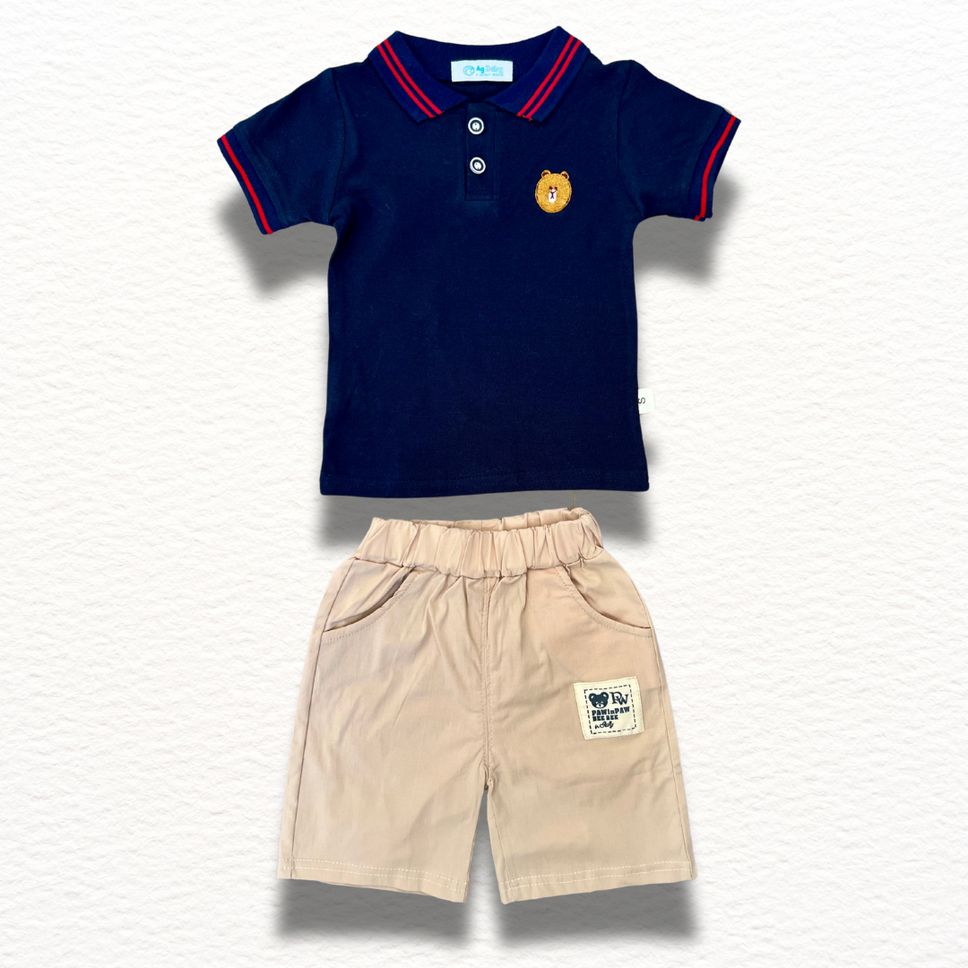 Conjunto Niño Osito | Azul