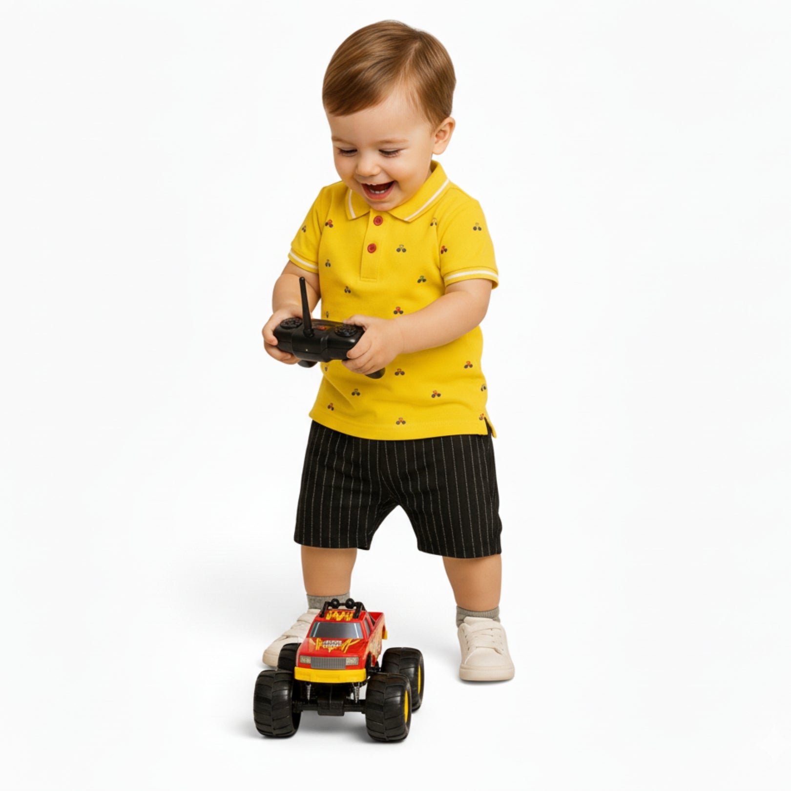 Conjunto Tractor Aventurero | Amarillo