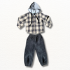 Conjunto Niño Camisa | Gris