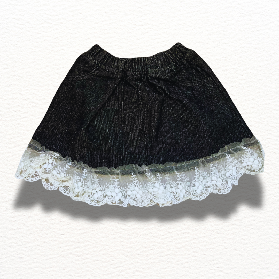 Falda de Jeans | Negra