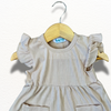 Vestido con Vuelos | Crema