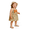 Vestido Brisa Floral  | Naranjo