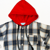 Conjunto Niño Camisa | Gris-Rojo