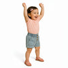 Short Jeans Triple Botón