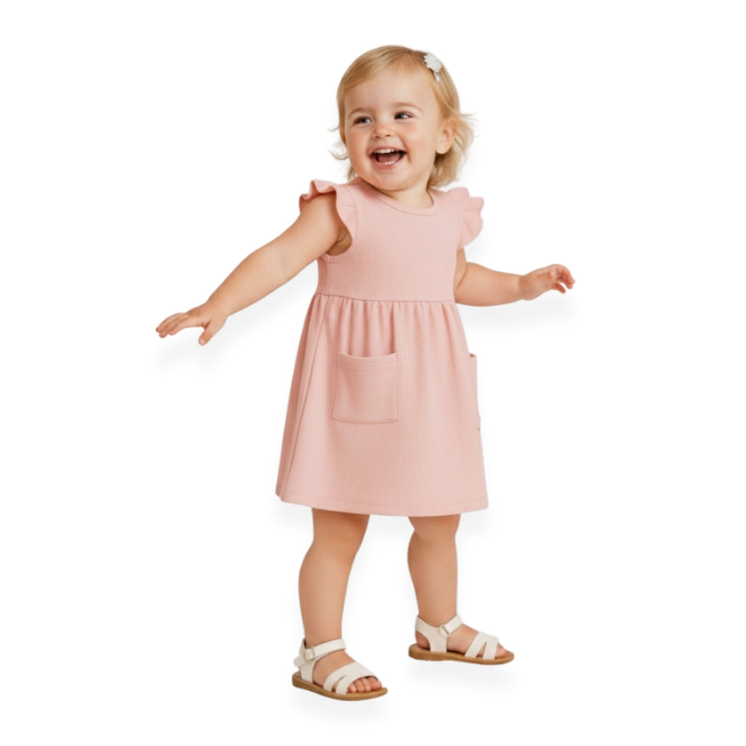 Vestido brisa ligera | Rosado