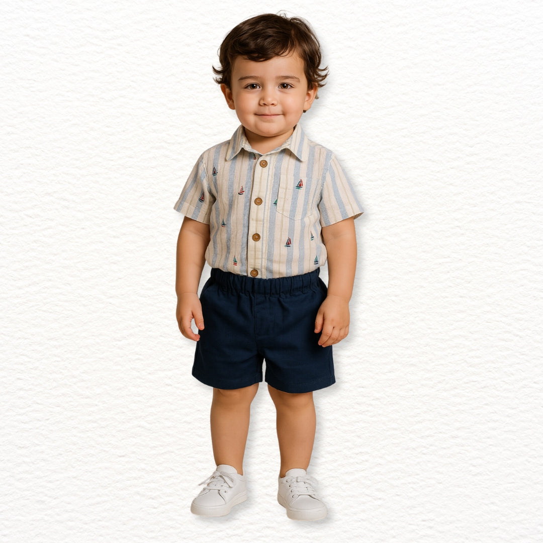 Short Niño | Azul