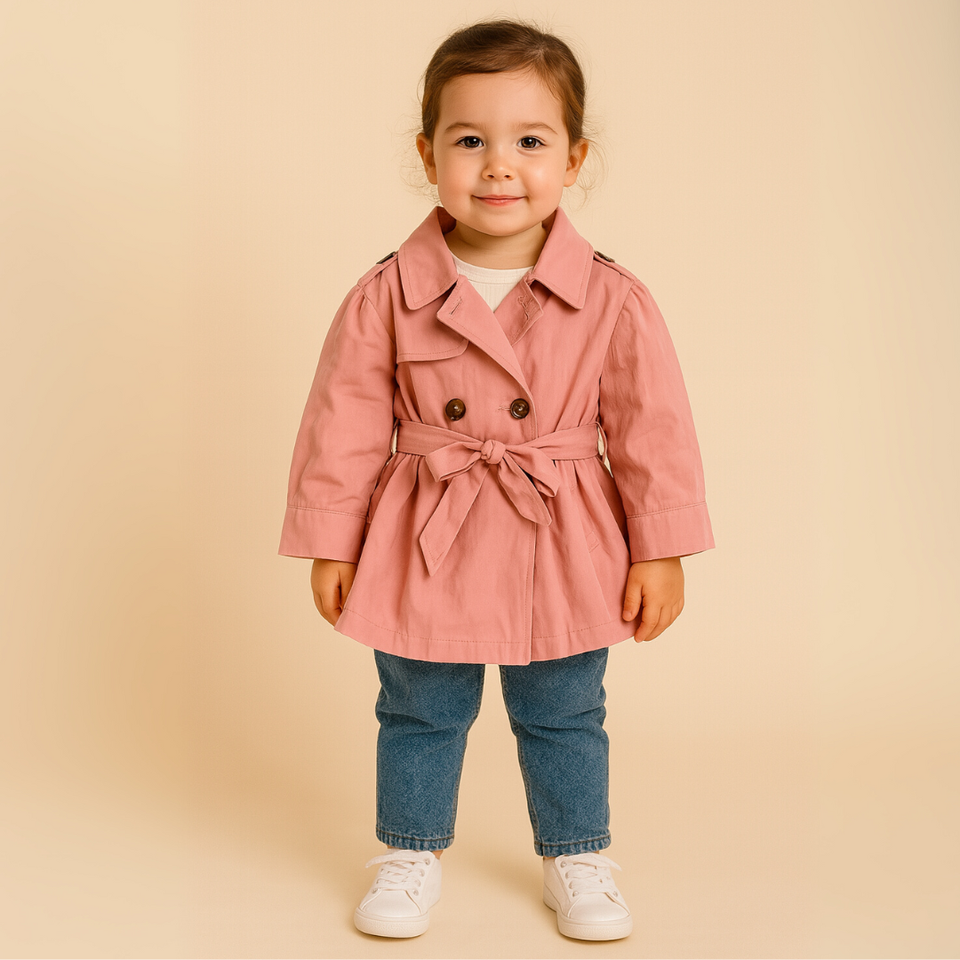 Abrigo Niña | Rosado