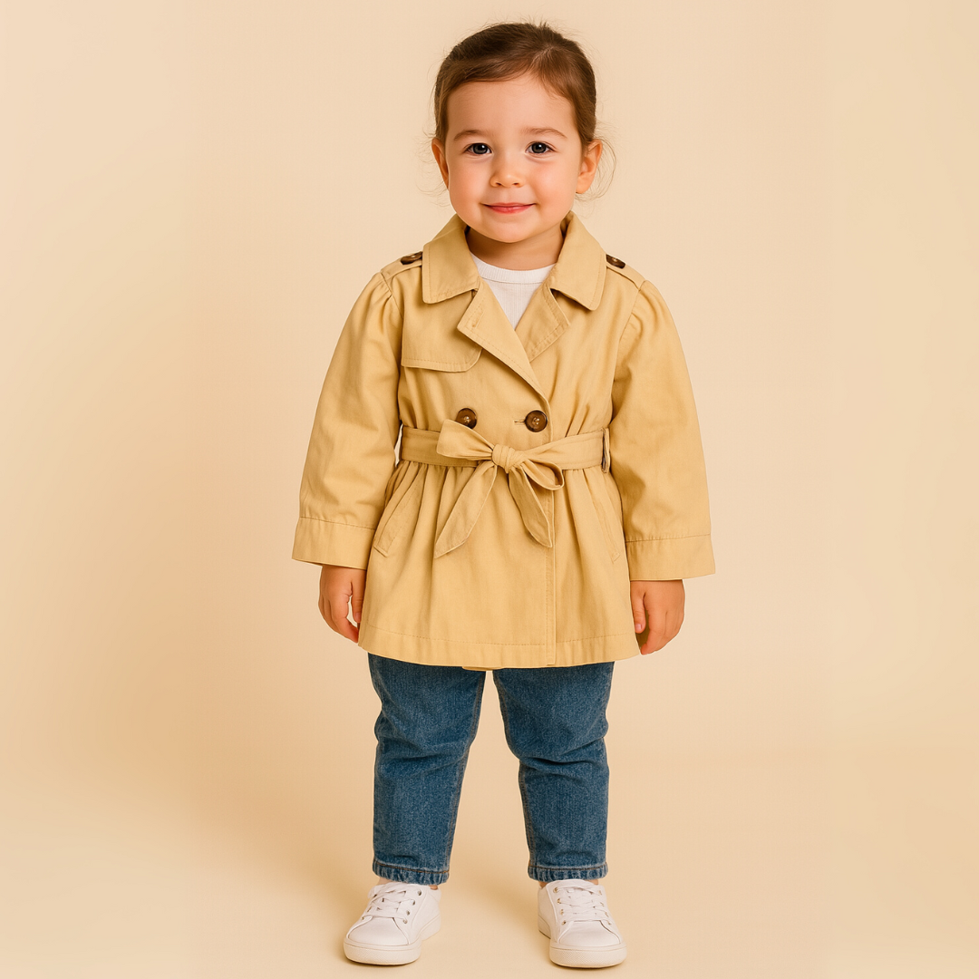 Abrigo Niña | Beige