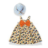 Vestido Brisa Floral  | Naranjo