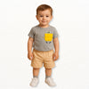 Conjunto Niño Estampado | Gris