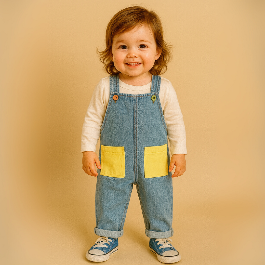 Jardinera Jeans | Azul