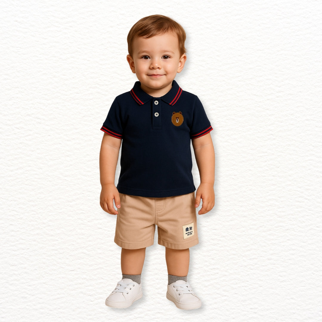 Conjunto Niño Osito | Azul