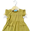 Vestido brisa ligera | Mostaza