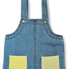 Jardinera Pocket Fun | Denim Celeste