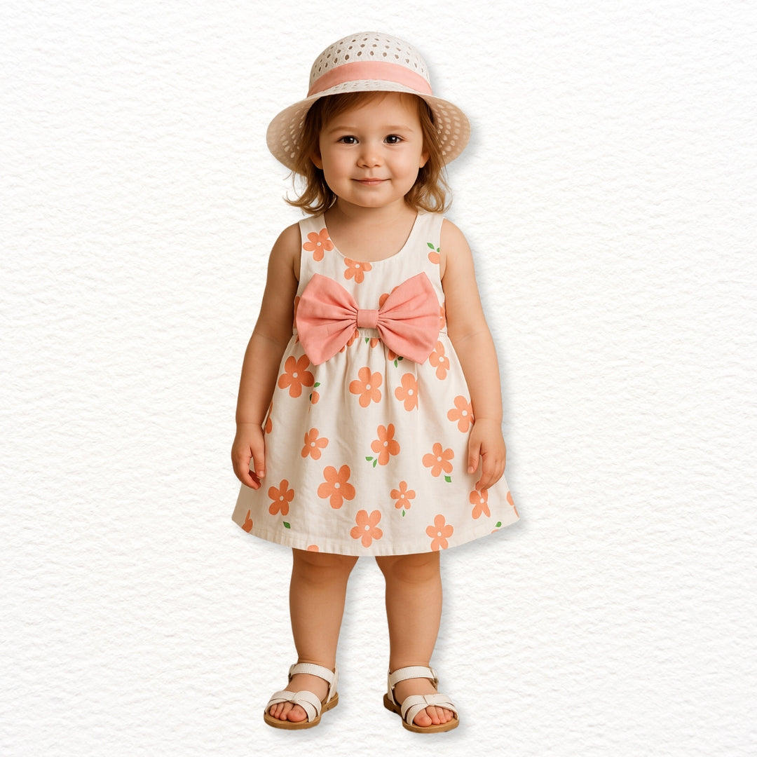 Vestido Floreado | Rosado