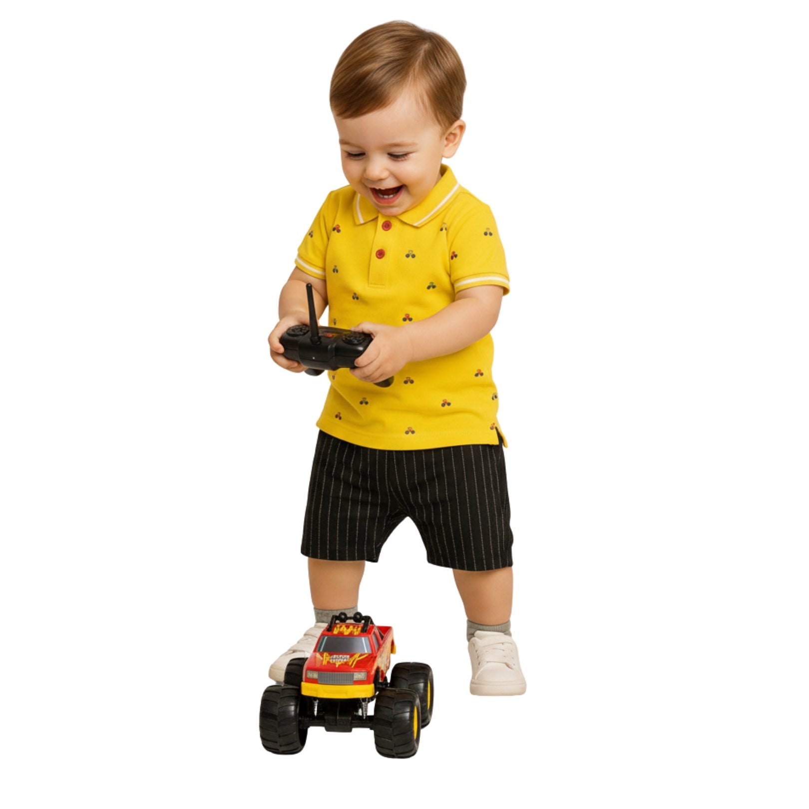 Conjunto Tractor Aventurero | Amarillo