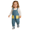 Jardinera Pocket Fun | Denim Celeste