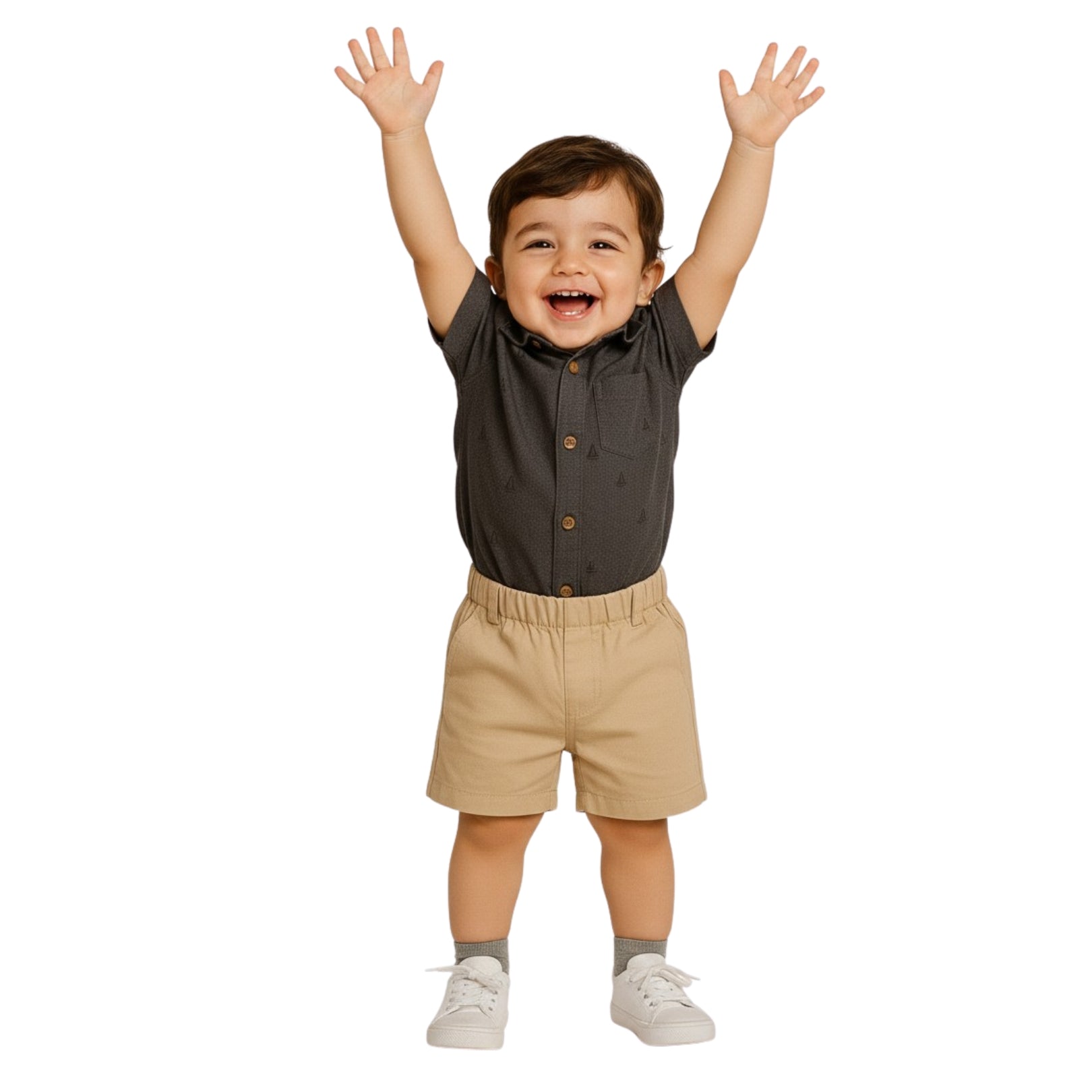 Short Classic Kids | Beige